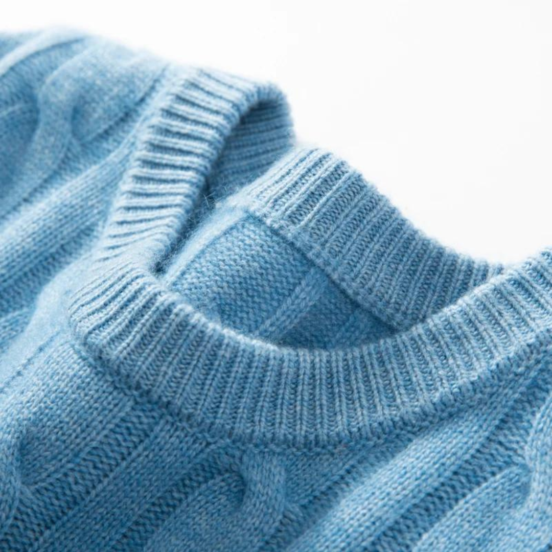 PULLOVER AUS 100 % KASCHMIR