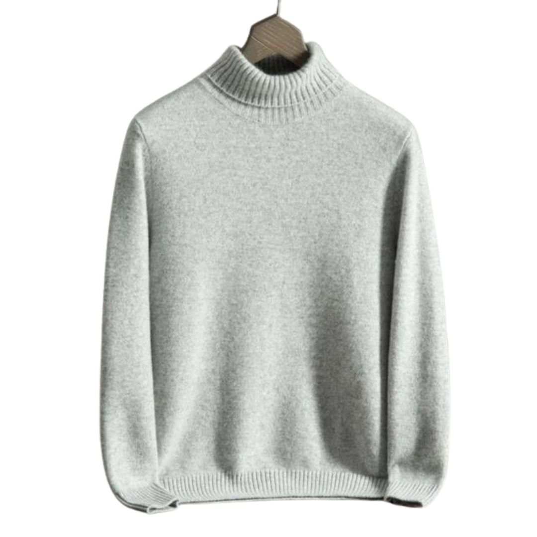 ROLLKRAGENPULLOVER AUS 100 % KASCHMIR