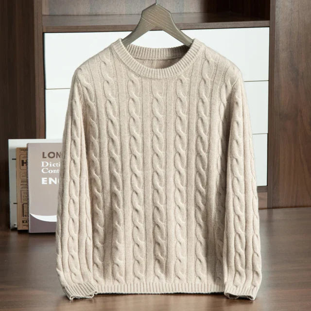 PULLOVER AUS 100 % KASCHMIR